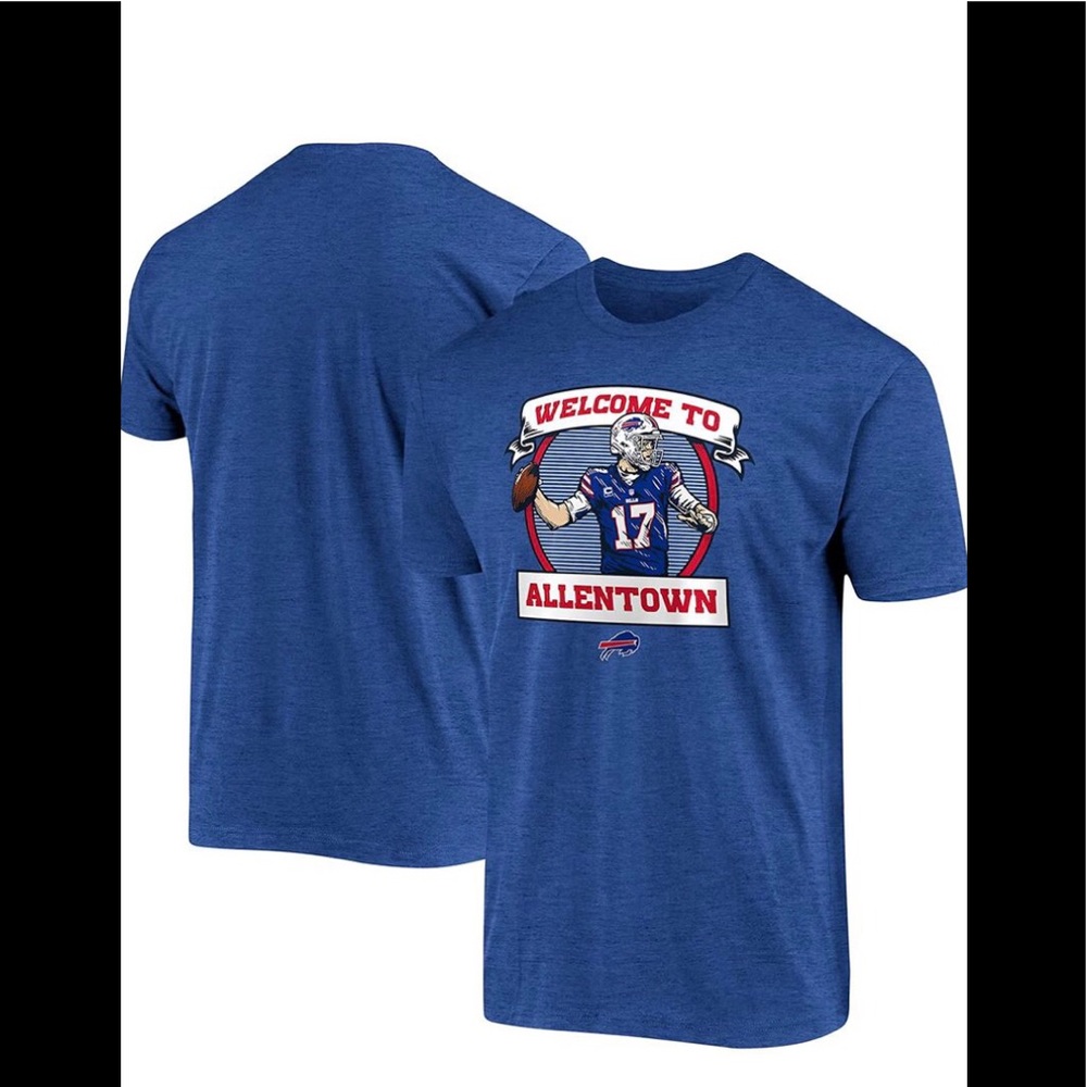 Josh Allen Buffalo Bills Welcome to Allentown T-Shirt Sz. S